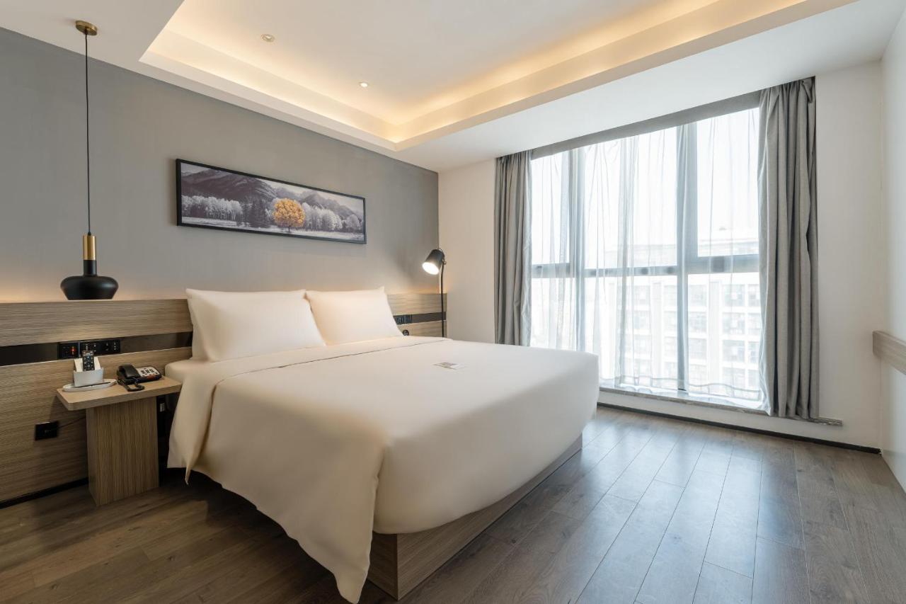 Atour Hotel Suzhou Railway Station North Square Bole Shi Eksteriør billede