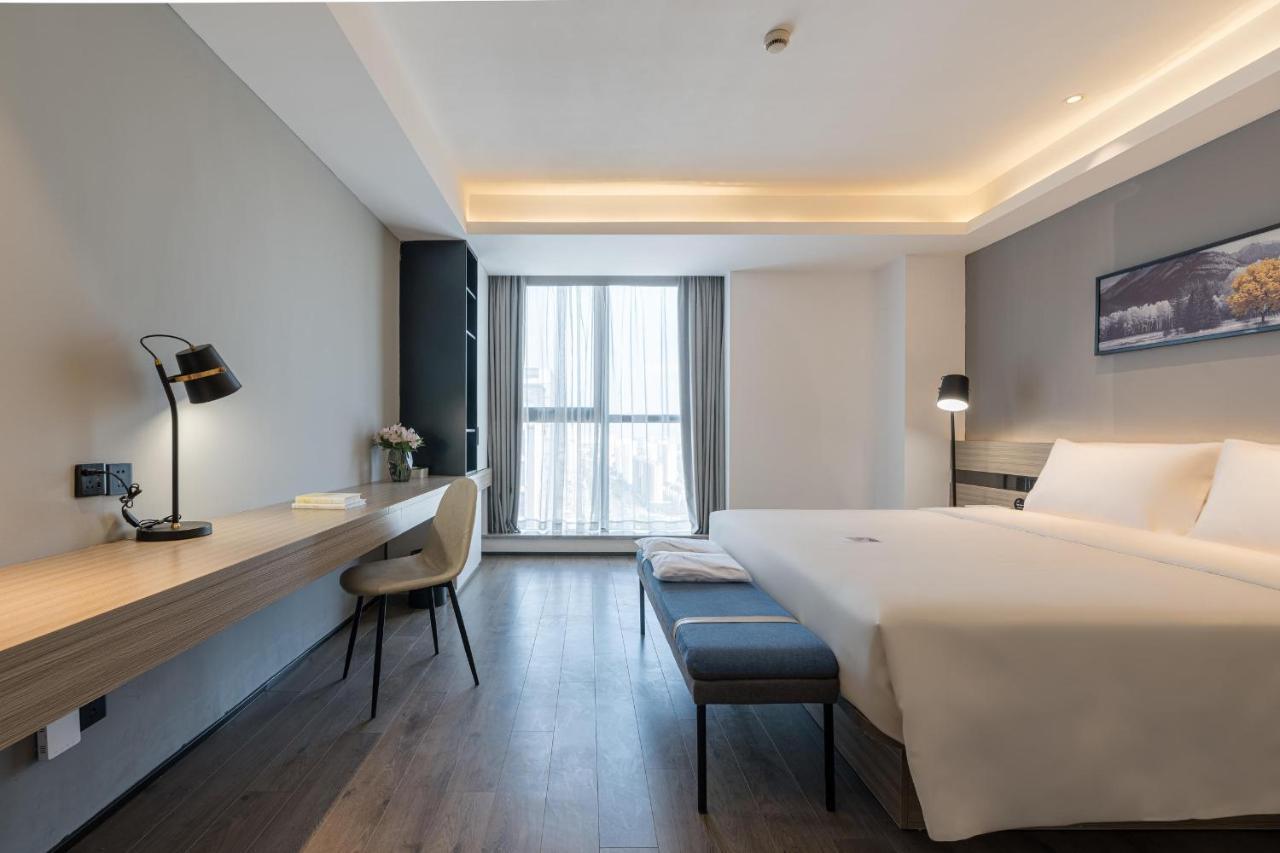 Atour Hotel Suzhou Railway Station North Square Bole Shi Eksteriør billede