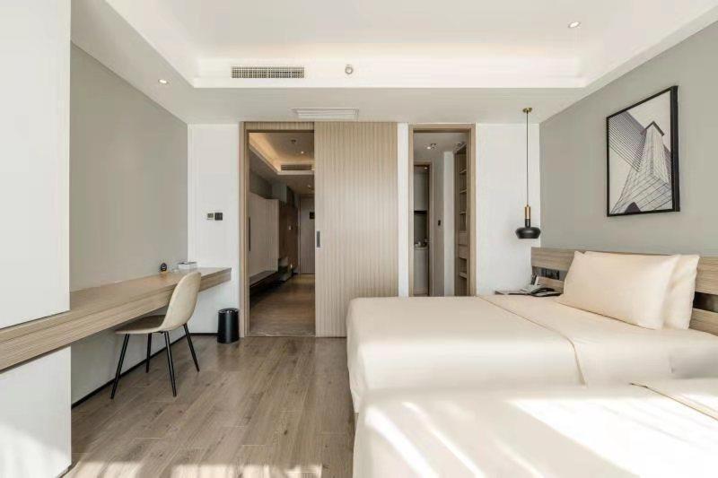 Atour Hotel Suzhou Railway Station North Square Bole Shi Eksteriør billede