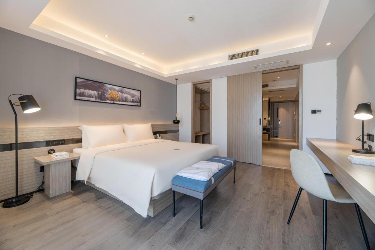 Atour Hotel Suzhou Railway Station North Square Bole Shi Eksteriør billede