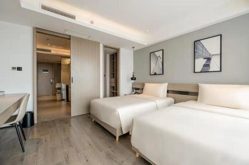 Atour Hotel Suzhou Railway Station North Square Bole Shi Eksteriør billede